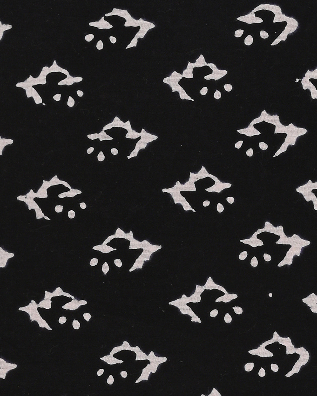 Traditional Black and White Cotton Sets With Kota Dupatta CFCOTKO46
