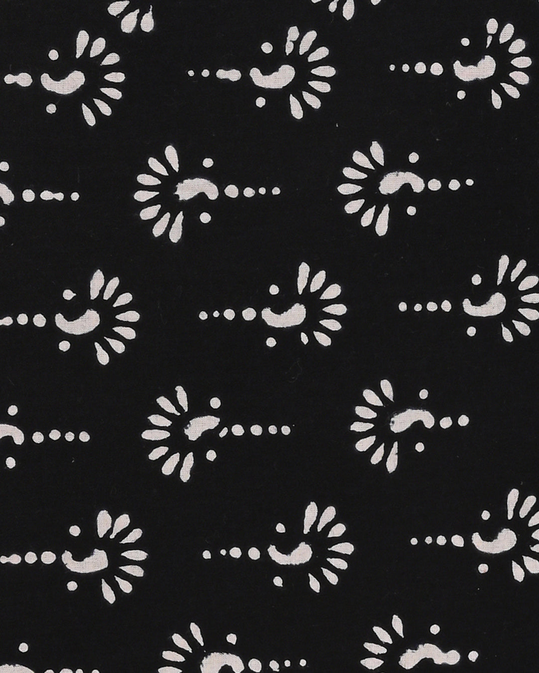 New Black & White Cotton Suit With Kota Doria Dupatta CFCOTKO34