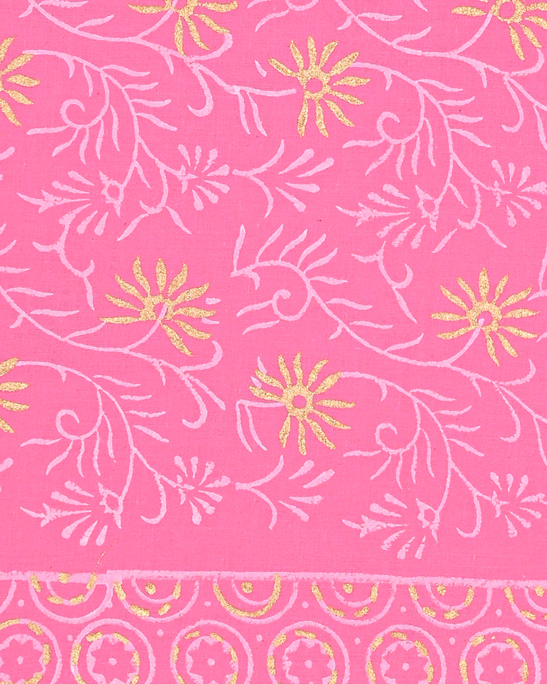 Traditional Hand Block Print Cotton Sets With Kota Dupatta CFCOTKO65