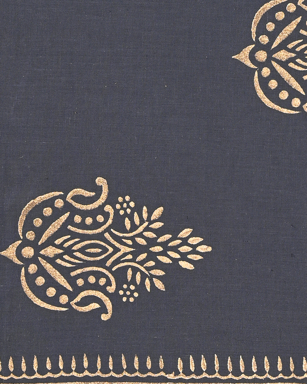 New Traditional Gold Print Cotton Sets With Kota Dupatta CFCOTKO72