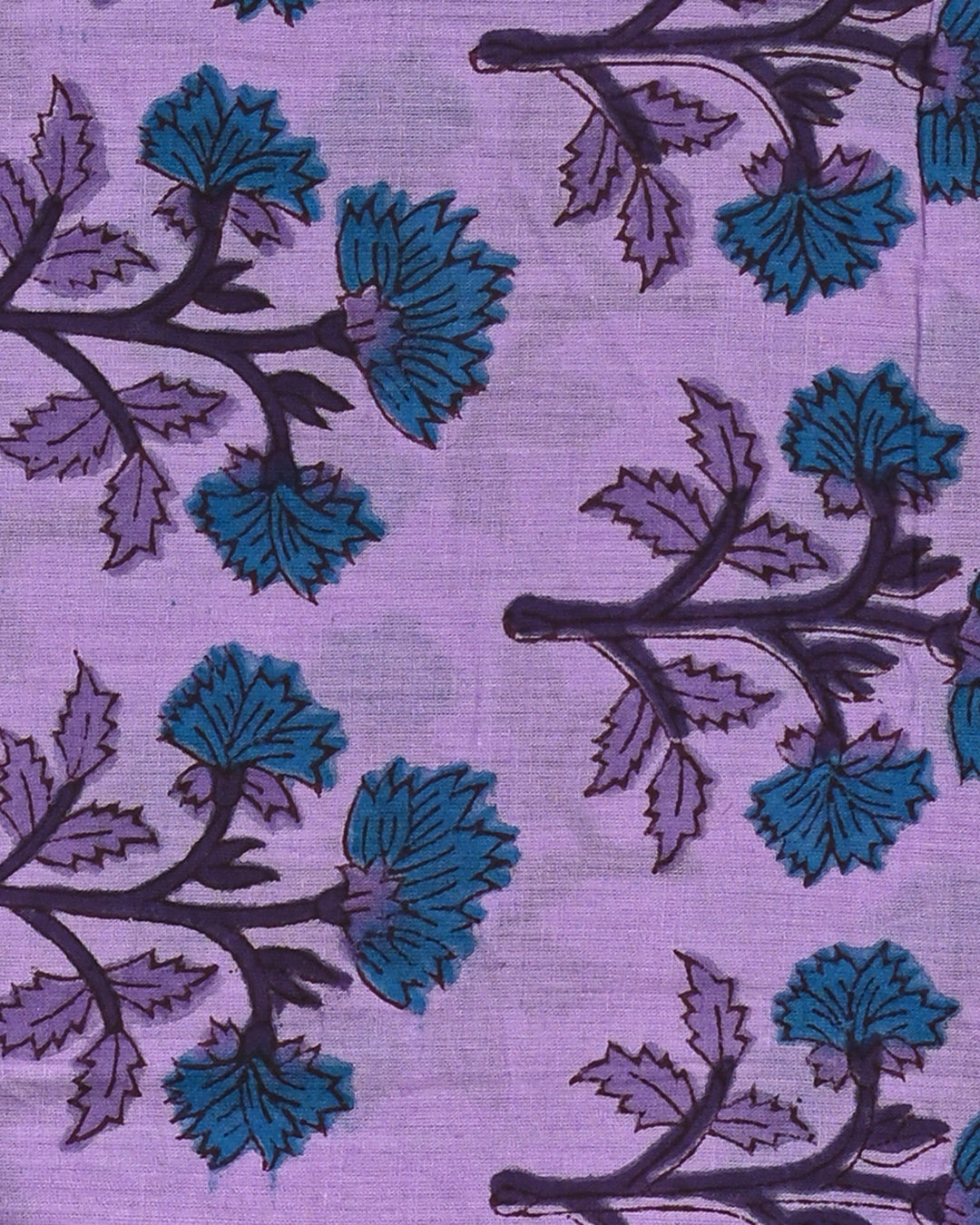 Graceful Sanganeri Hand Block Print Cotton Suit Sets With Cotton Dupatta CFCOTMU20
