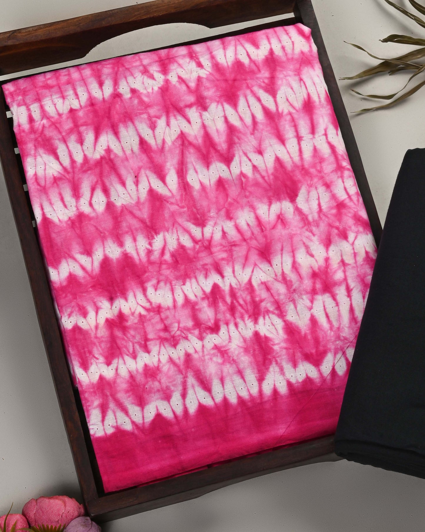 Elegant Sanganeri Printed Cotton Suit Top And Bottom Set EATB43