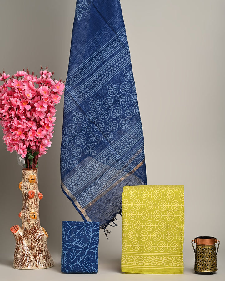 New Exclusive Premium Sober Cotton Suit With Kota Doria Dupatta COCOTKO03