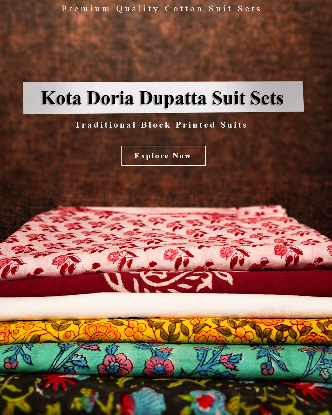 Cotton Sets Kota Doriya Dupatta