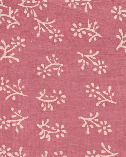 Premium Multicolour Hand Block Sanganeri Print Cotton Suit With Chiffon Dupatta (BSCOTCH62)