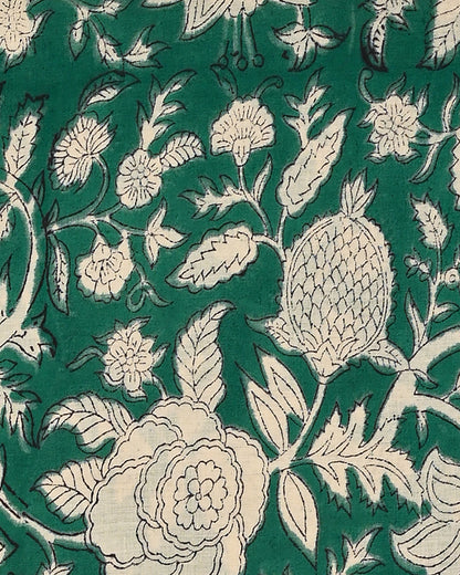 Premium Sanganeri Printed  Cotton Suit With Cotton Dupatta (BSCOTMU99)