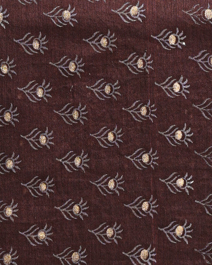 New Exclusive Gold And Khadi Print Maheshwari Silk Suit (BSMAHMA19)