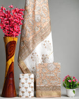 Premium Sanganeri Print Maheshwari Silk Suit Set CFMAHMA18