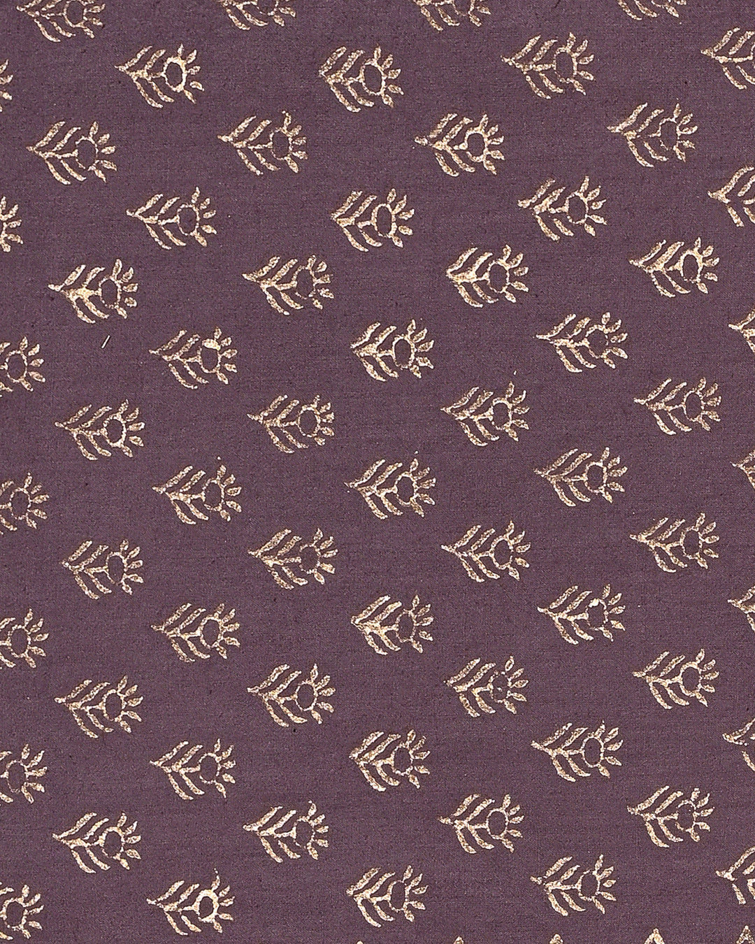 Title New  Brownish Hand Block Printed Cotton Suit With Organza Dupatta BSCOD31
