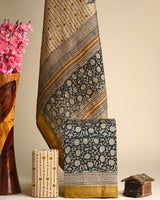Premium Bagru Print Maheshwari Silk Suit Set CFMAHMA21